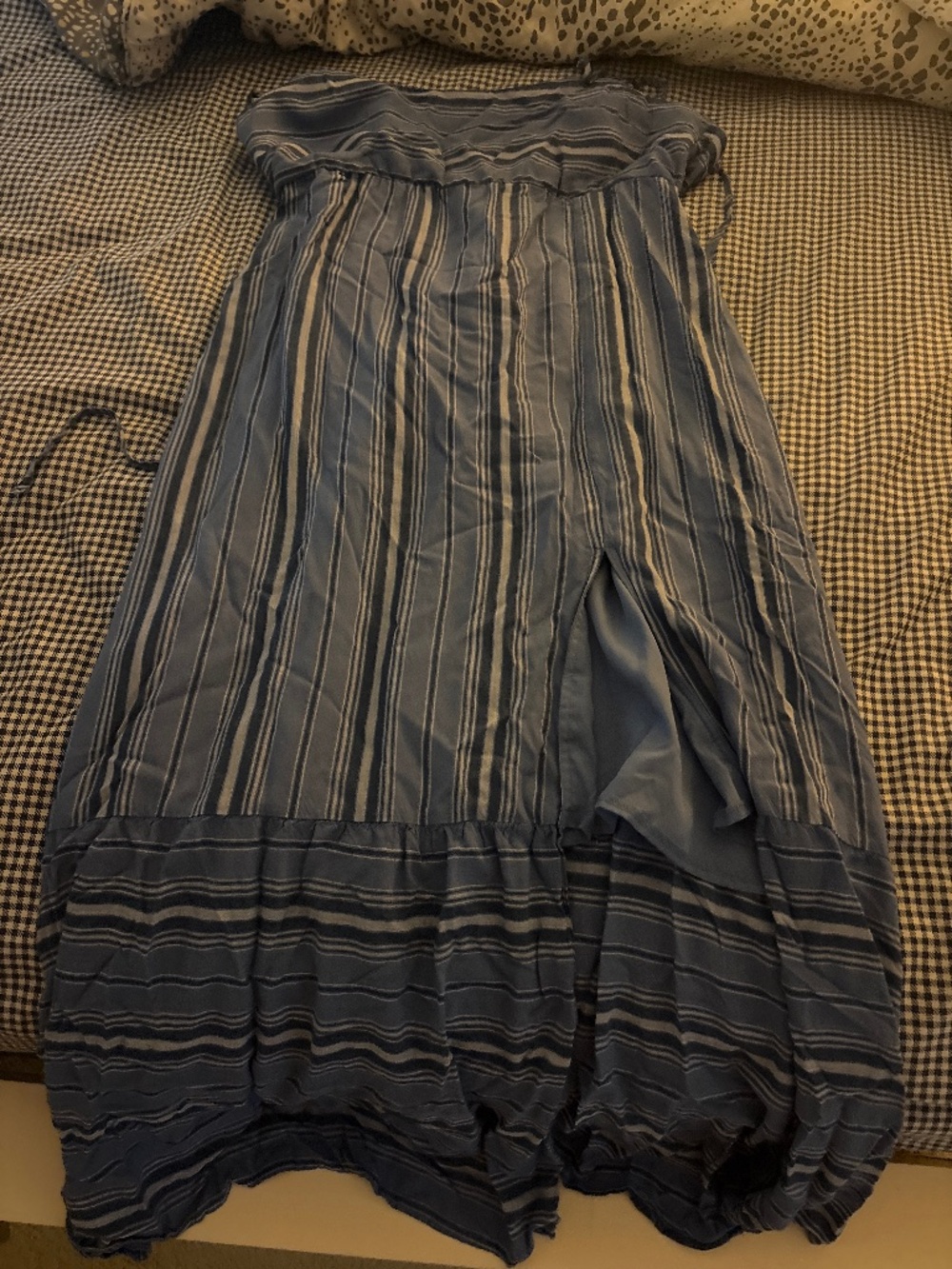 Hollister Blue Maxi Dress
